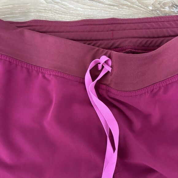 Figs Scrub Bottoms Womens Size Large Livingston Basic Pants Magenta Pink - Picture 5 of 6